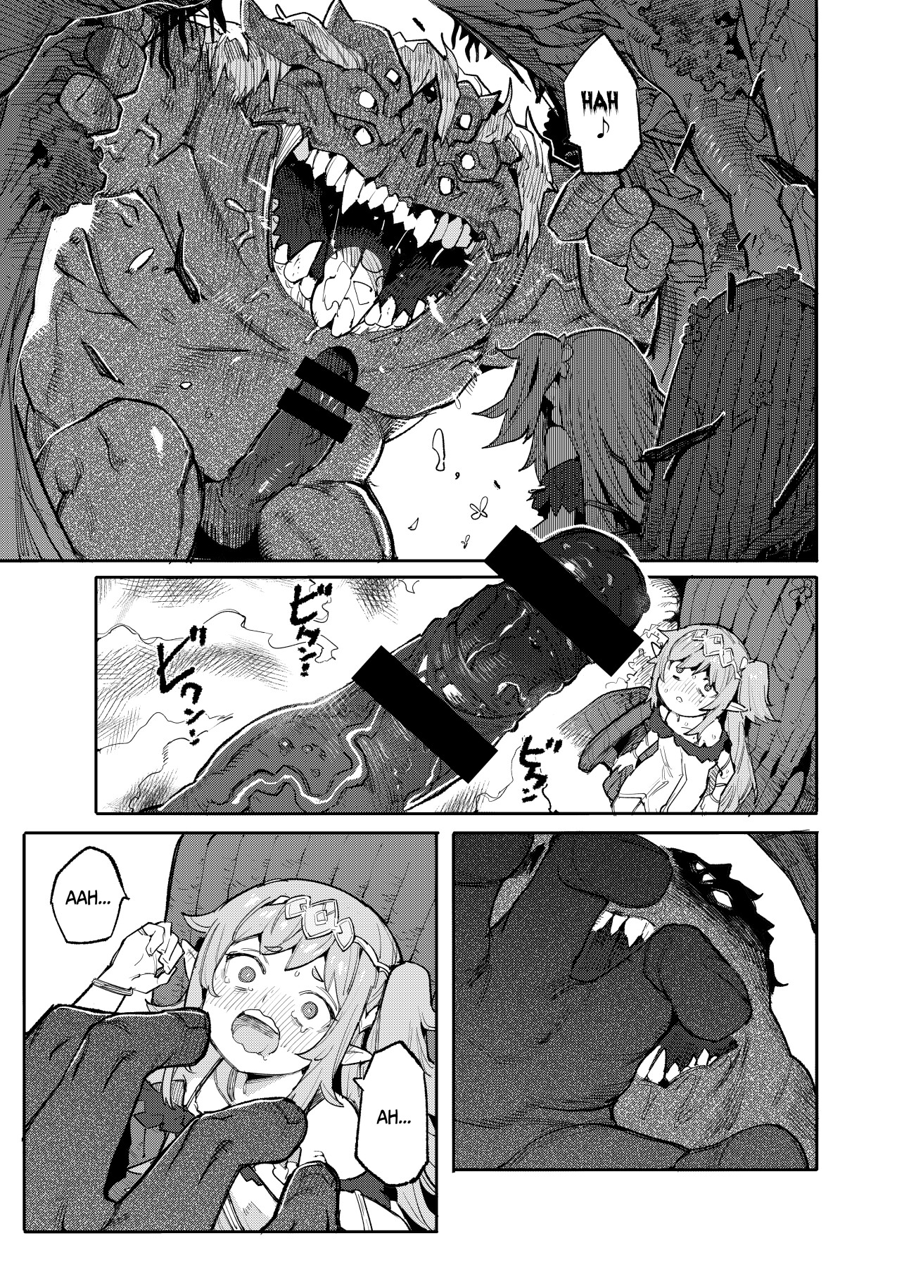 Hentai Manga Comic-NIEHL in the Prison of Seminal Servitude ~declaration of surrender engraved in the womb~-Read-14